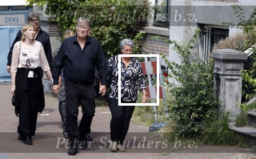 Amsterdam 22 juli 2021
Herdenkingsdienst van Peter R de Vries in Carre . Herman en Anja Dubois