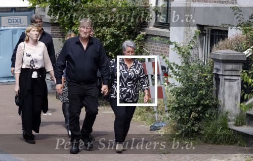 Amsterdam 22 juli 2021
Herdenkingsdienst van Peter R de Vries in Carre . Herman en Anja Dubois
