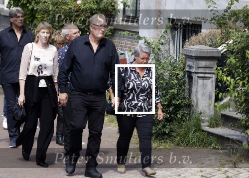 Amsterdam 22 juli 2021
Herdenkingsdienst van Peter R de Vries in Carre . Herman en Anja Dubois