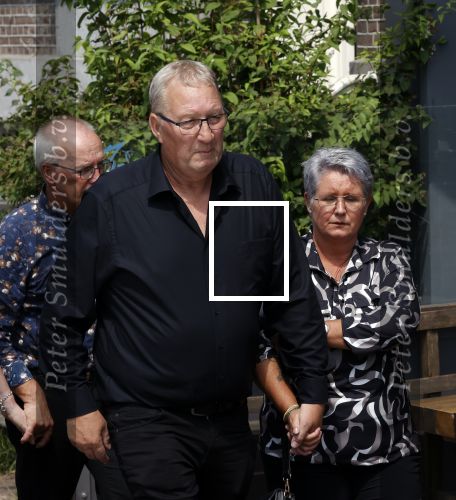 Amsterdam 22 juli 2021
Herdenkingsdienst van Peter R de Vries in Carre . Herman en Anja Dubois