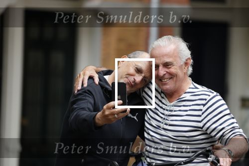 Amsterdam 24 juli 2021
Huub Stapel en Alain Caron in Amsterdam zuid