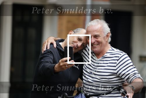 Amsterdam 24 juli 2021
Huub Stapel en Alain Caron in Amsterdam zuid