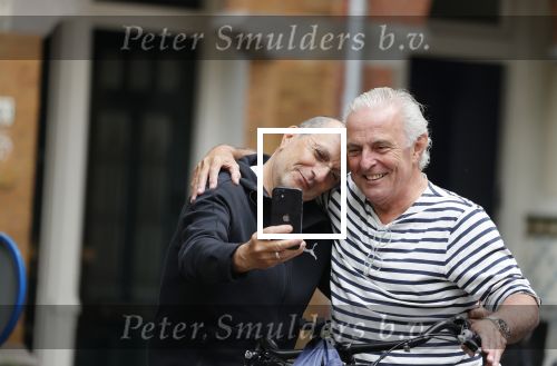 Amsterdam 24 juli 2021
Huub Stapel en Alain Caron in Amsterdam zuid