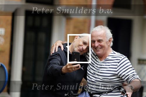 Amsterdam 24 juli 2021
Huub Stapel en Alain Caron in Amsterdam zuid
