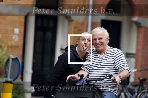 Amsterdam 24 juli 2021
Huub Stapel en Alain Caron in Amsterdam zuid