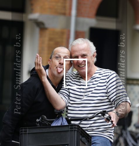 Amsterdam 24 juli 2021
Huub Stapel en Alain Caron in Amsterdam zuid