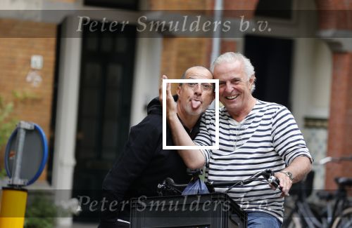 Amsterdam 24 juli 2021
Huub Stapel en Alain Caron in Amsterdam zuid