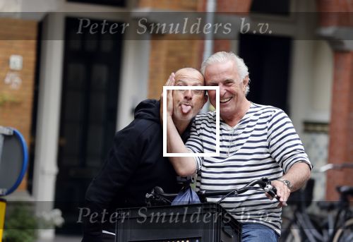 Amsterdam 24 juli 2021
Huub Stapel en Alain Caron in Amsterdam zuid