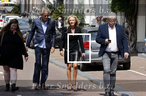 Amsterdam 22 juli 2021
Herdenkingsdienst van Peter R de Vries in Carre .
