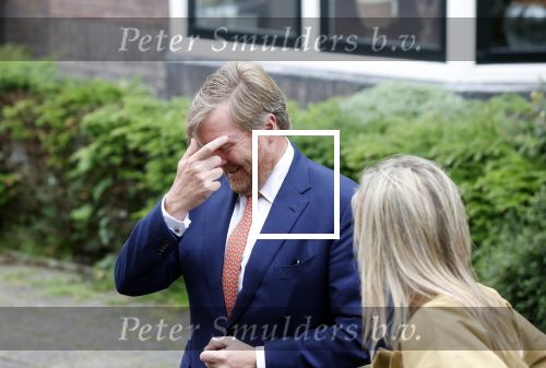 Hilversum 30 juni 2021
Koning Willem Alexander en Koningin Maxima arriveren bij theater Gooiland voor de uitreiking van de appeltjes van Oranje .