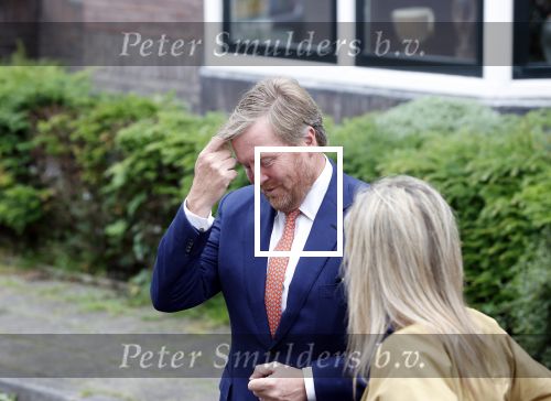 Hilversum 30 juni 2021
Koning Willem Alexander en Koningin Maxima arriveren bij theater Gooiland voor de uitreiking van de appeltjes van Oranje .
