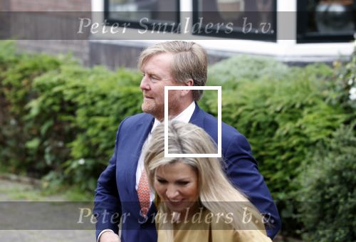 Hilversum 30 juni 2021
Koning Willem Alexander en Koningin Maxima arriveren bij theater Gooiland voor de uitreiking van de appeltjes van Oranje .