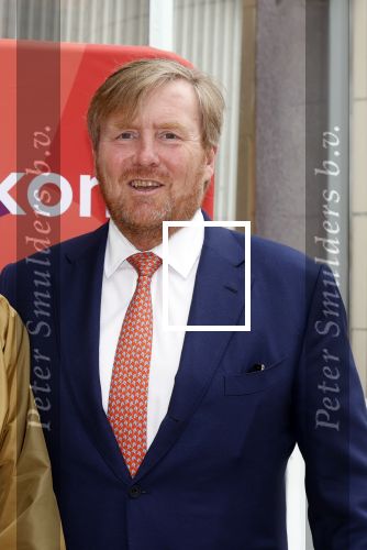 Hilversum 30 juni 2021
Koning Willem Alexander en Koningin Maxima arriveren bij theater Gooiland voor de uitreiking van de appeltjes van Oranje .