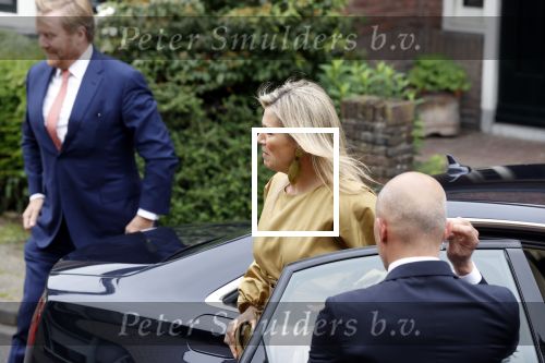 Hilversum 30 juni 2021
Koning Willem Alexander en Koningin Maxima arriveren bij theater Gooiland voor de uitreiking van de appeltjes van Oranje .