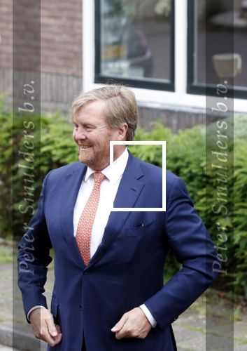 Hilversum 30 juni 2021
Koning Willem Alexander en Koningin Maxima arriveren bij theater Gooiland voor de uitreiking van de appeltjes van Oranje .