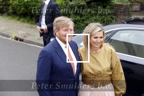 Hilversum 30 juni 2021
Koning Willem Alexander en Koningin Maxima arriveren bij theater Gooiland voor de uitreiking van de appeltjes van Oranje .