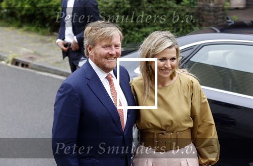 Hilversum 30 juni 2021
Koning Willem Alexander en Koningin Maxima arriveren bij theater Gooiland voor de uitreiking van de appeltjes van Oranje .