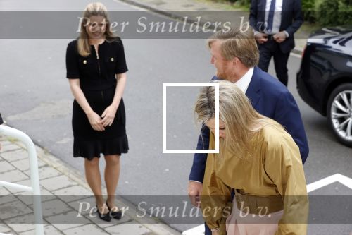 Hilversum 30 juni 2021
Koning Willem Alexander en Koningin Maxima arriveren bij theater Gooiland voor de uitreiking van de appeltjes van Oranje .