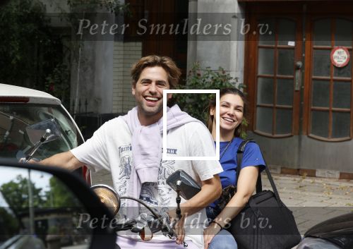 Amsterdam 16 juli 2021
Manuel Broekman met zijn oude nieuwe vriendin Adriana Mosk