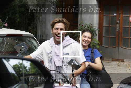 Amsterdam 16 juli 2021
Manuel Broekman met zijn oude nieuwe vriendin Adriana Mosk