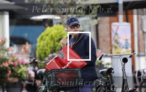 Amsterdam 9 juli 2021
Marc Marie Huybregts doet boodschappen bij Albert Heijn