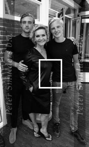 Breukelen, 29 Juli 2021
Mariska v Kolck  met haar zonen Christoph Jacobseb en Vincent Jacobsen