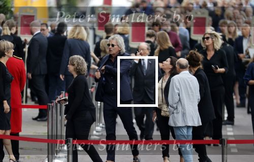 Amsterdam 22 juli 2021
Herdenkingsdienst van Peter R de Vries in Carre . Matthijs v Nieuwkerk kwam met zijn nieuwe vriendin Martha Riemsma