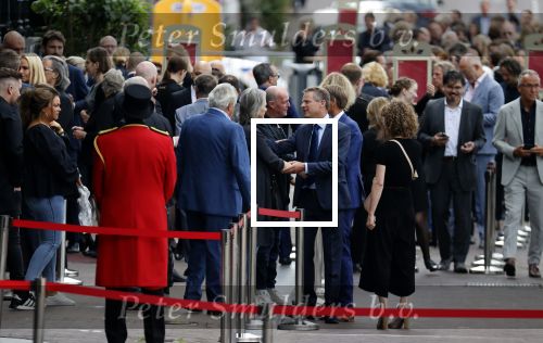 Amsterdam 22 juli 2021
Herdenkingsdienst van Peter R de Vries in Carre .
De moeder van Nicky Verstappen