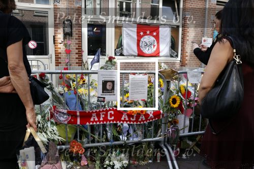 Amsterdam 16 juli 2021
Bloemenzee op de lange leidsedwarsstraat waar Peter R de Vries neergeschoten/ vermoord  is