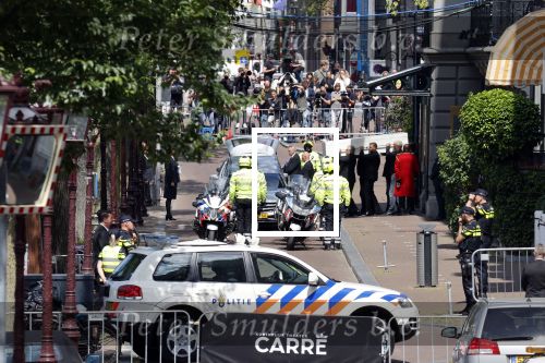 Amsterdam 22 juli 2021
Herdenkingsdienst van Peter R de Vries in Carre .