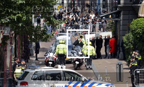 Amsterdam 22 juli 2021
Herdenkingsdienst van Peter R de Vries in Carre .