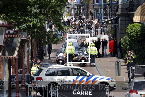 Amsterdam 22 juli 2021
Herdenkingsdienst van Peter R de Vries in Carre .
