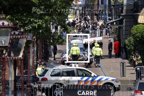 Amsterdam 22 juli 2021
Herdenkingsdienst van Peter R de Vries in Carre .