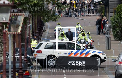 Amsterdam 22 juli 2021
Herdenkingsdienst van Peter R de Vries in Carre .