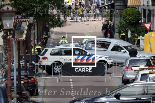 Amsterdam 22 juli 2021
Herdenkingsdienst van Peter R de Vries in Carre .