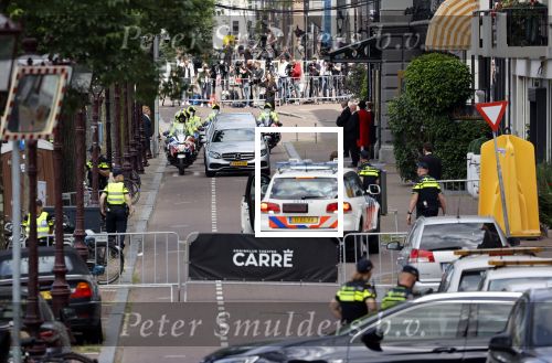 Amsterdam 22 juli 2021
Herdenkingsdienst van Peter R de Vries in Carre .