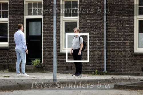 Enschede 22 juni 2021
Pieter Omtzigt wandelt elke dag een paar uur om tot rust te komen . Nick Dijkman staat met Pieter Omtzigt te kletsen.
