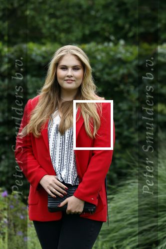 Den haag 16 juli 2021
Koninklijk fotouurtje met Koning Willem Alexander Koningin Maxima Prinses Amalia Alexia en Ariane in de tuin van Paleis Huis ten Bosch.