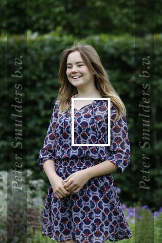 Den haag 16 juli 2021
Koninklijk fotouurtje met Koning Willem Alexander Koningin Maxima Prinses Amalia Alexia en Ariane in de tuin van Paleis Huis ten Bosch.