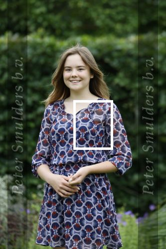 Den haag 16 juli 2021
Koninklijk fotouurtje met Koning Willem Alexander Koningin Maxima Prinses Amalia Alexia en Ariane in de tuin van Paleis Huis ten Bosch.
