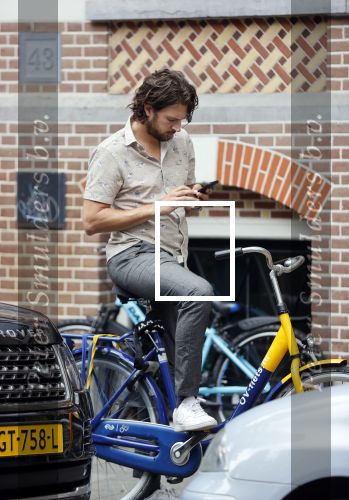Amsterdam 6 juli 2021
Renze Klamer op een OV fiets in Amsterdam.