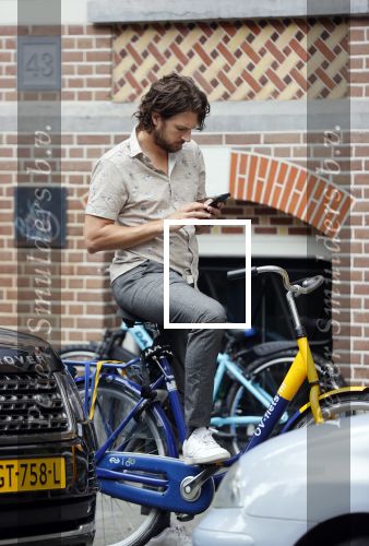 Amsterdam 6 juli 2021
Renze Klamer op een OV fiets in Amsterdam.
