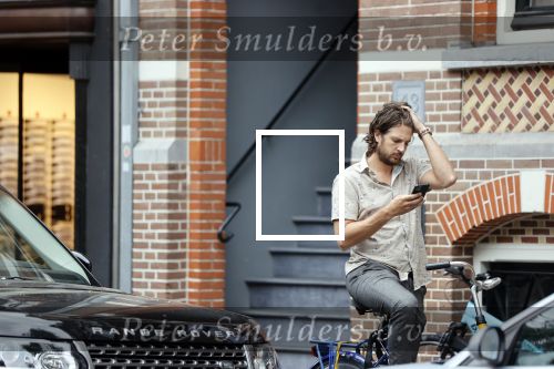 Amsterdam 6 juli 2021
Renze Klamer op een OV fiets in Amsterdam.