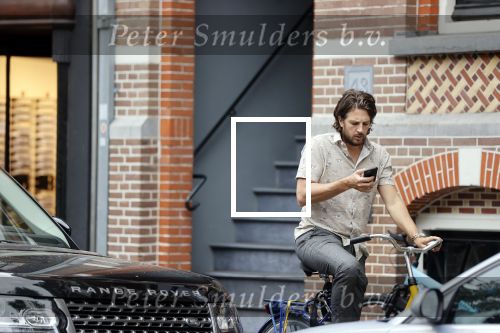 Amsterdam 6 juli 2021
Renze Klamer op een OV fiets in Amsterdam.