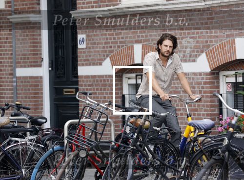 Amsterdam 6 juli 2021
Renze Klamer op een OV fiets in Amsterdam.
