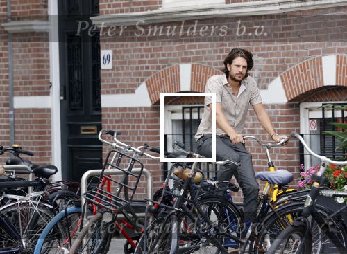 Amsterdam 6 juli 2021
Renze Klamer op een OV fiets in Amsterdam.