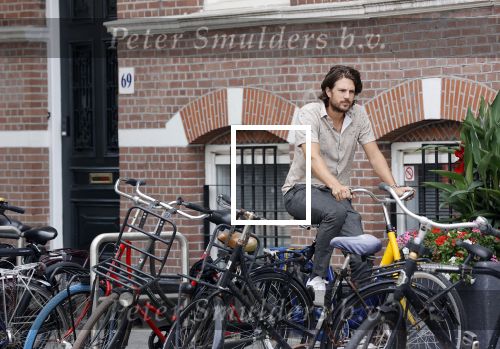 Amsterdam 6 juli 2021
Renze Klamer op een OV fiets in Amsterdam.