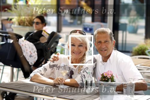 Gorinchem 15 juni 2021
Saskia en Serge op een terrasje in Gorinchem