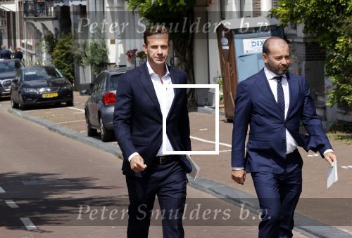 Amsterdam 22 juli 2021
Herdenkingsdienst van Peter R de Vries in Carre . Sven Sauve en Peter v d Vorst