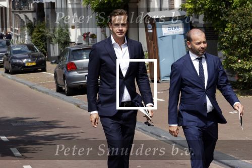 Amsterdam 22 juli 2021
Herdenkingsdienst van Peter R de Vries in Carre . Sven Sauve en Peter v d Vorst